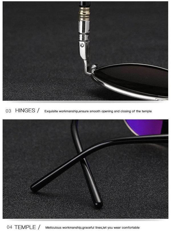 Aviation Oversized Polarized Sunglasses - SunglassesMart