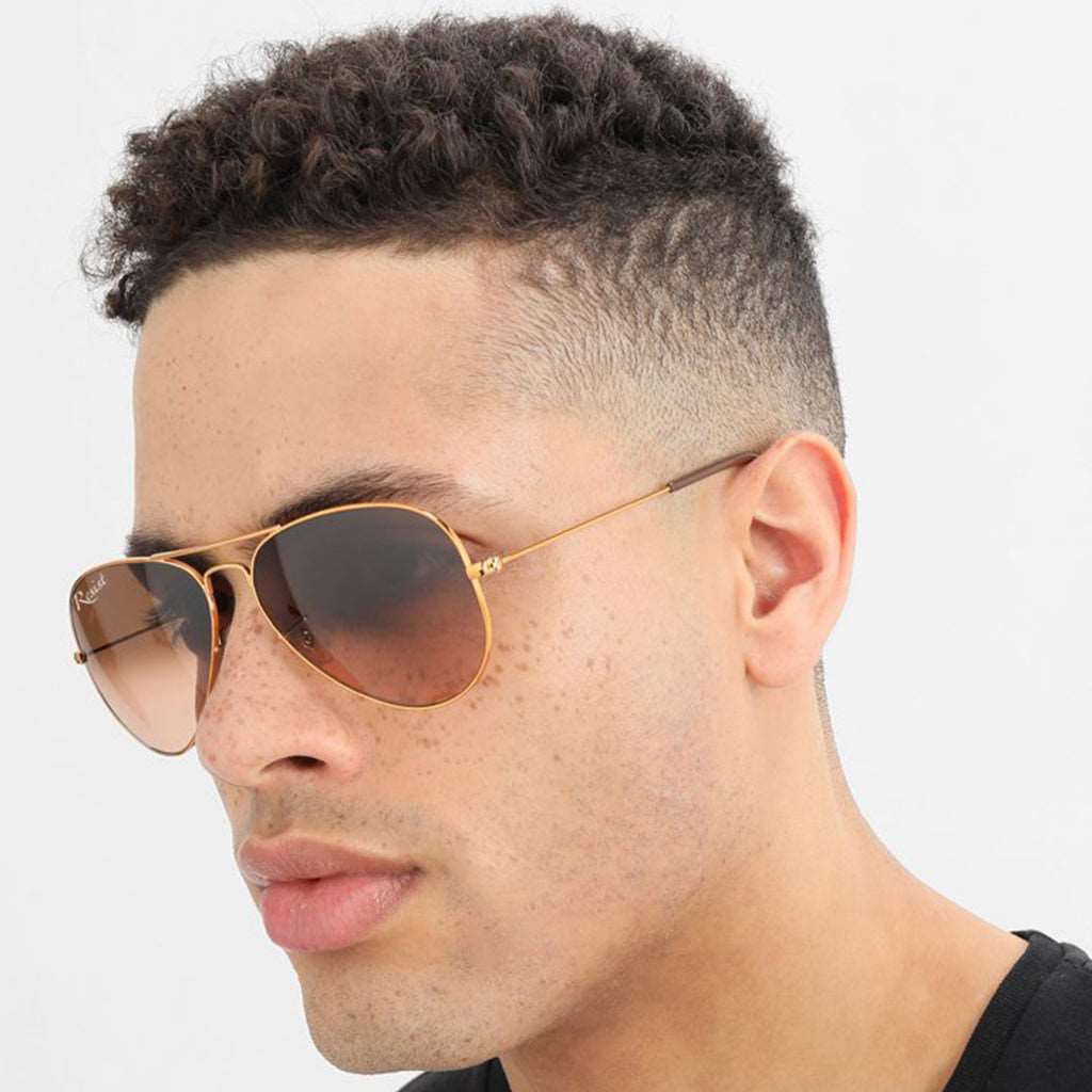 Buy Designer Brown Gradient aviator Sunglasses For Men-SunglassesMart