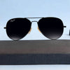 Andrew Pilot Black Sunglasses - SunglassesMart