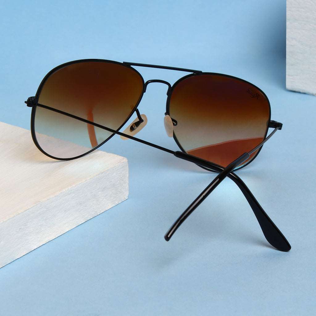Buy Designer Black Ocean Blue Reflector Sunglasses For Men Women-SunglassesMart