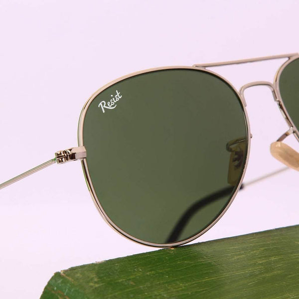 Pilot Green Sunglasses - SunglassesMart