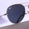 Pilot Silver Black Sunglasses - SunglassesMart