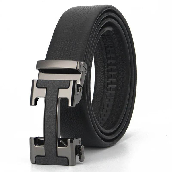 Sunglasses Mart Men's Automatic Leather Business Vintage Designer Belt - SunglassesMart
