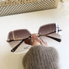 New Sunglasses Women Oversized Eyewear Rimless Sun Glasses- Sunglass Lover - SunglassesMart