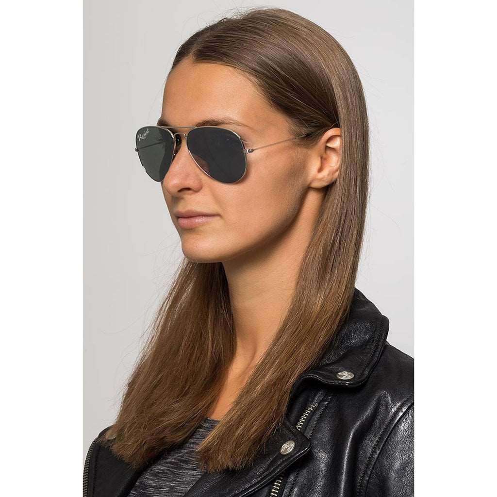 Buy Designer Silver Frame Black Sunglasses For Men Women-SunglassesMart