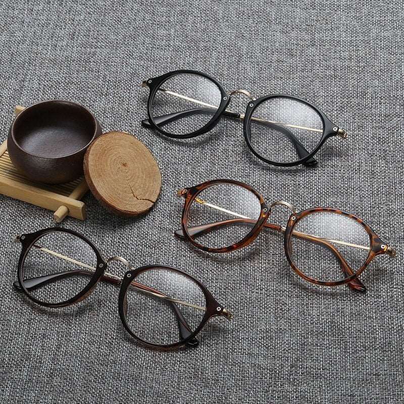Buy Designer Anti Blue Light Round Eyeglasses For Men-SunglassesMart