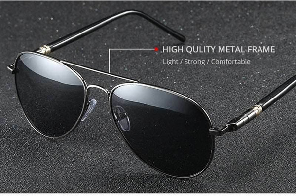 Aviation Oversized Polarized Sunglasses - SunglassesMart