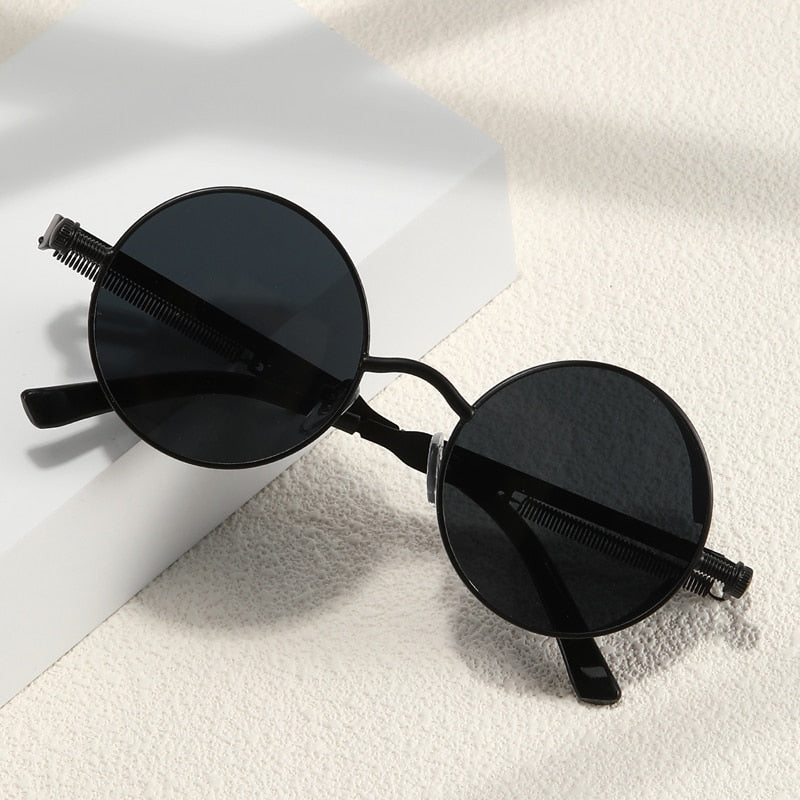 Metal Steam Punk Style Sunglasses Steampunk Fashion Men