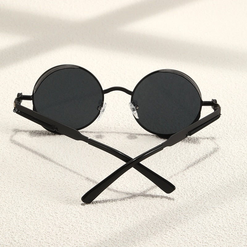 Metal Steam Punk Style Sunglasses Steampunk Fashion Men