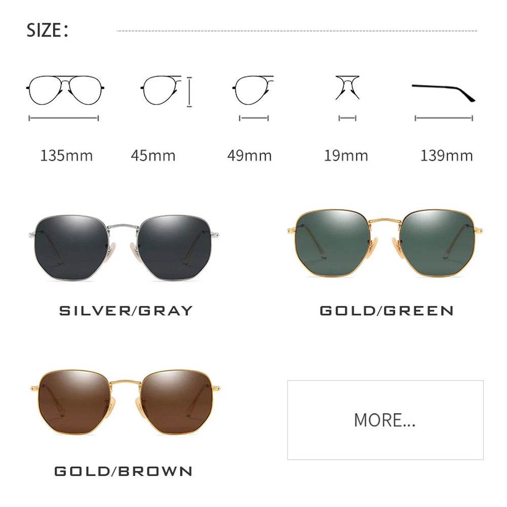Fashion Geometric Sunglasses - SunglassesMart