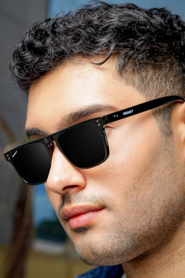 Classic Square Biking Driving Eye Protection Sunglasses (55 mm) - SunglassesMart