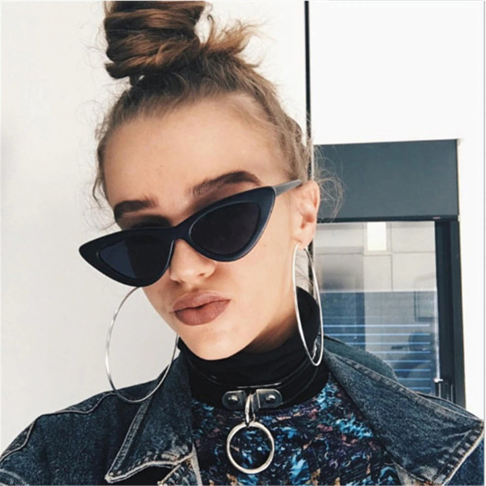 Buy Small Triangle Sunglasses Female Shades Eyewear- SunglassesMart