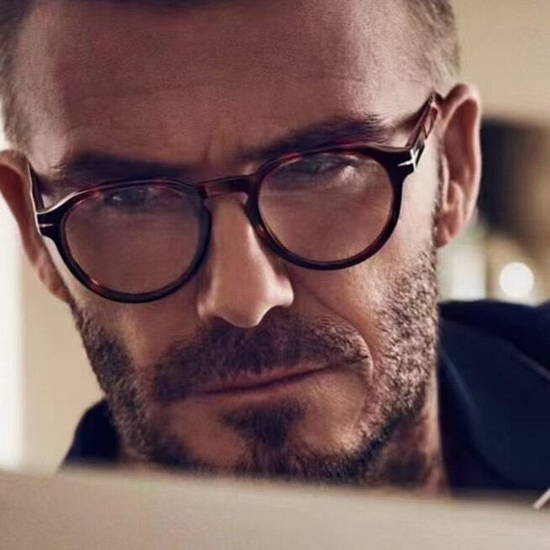 Buy Designer Round Anti-Blue Eye Glasses For Men-SunglassesMart
