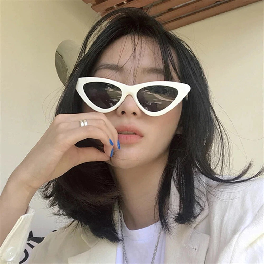 Buy Small Triangle Sunglasses Female Shades Eyewear- SunglassesMart
