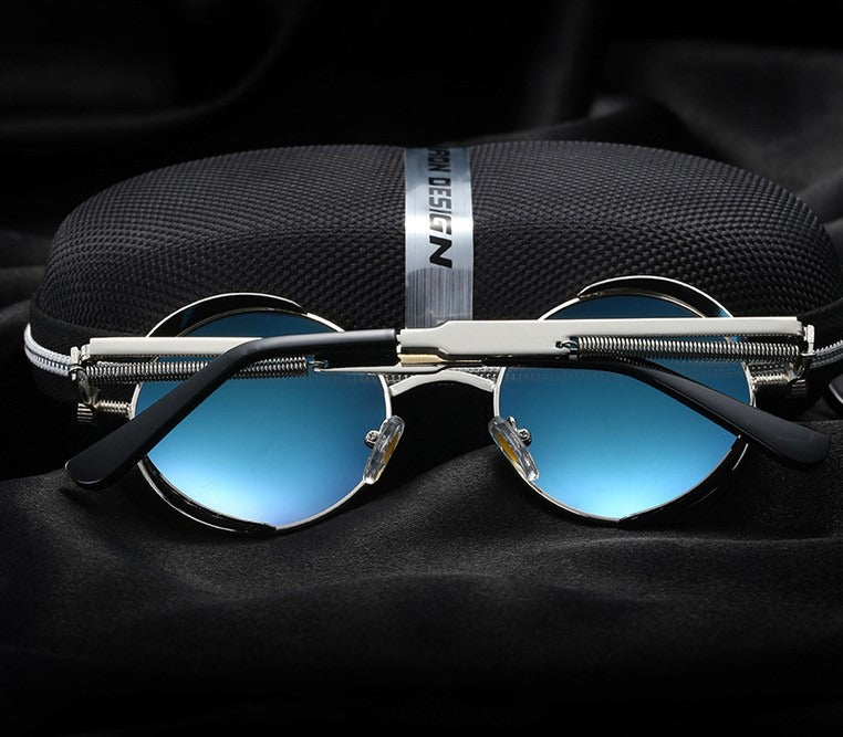 Buy high quality round frame fashion men sunglasses-SunglassesMart