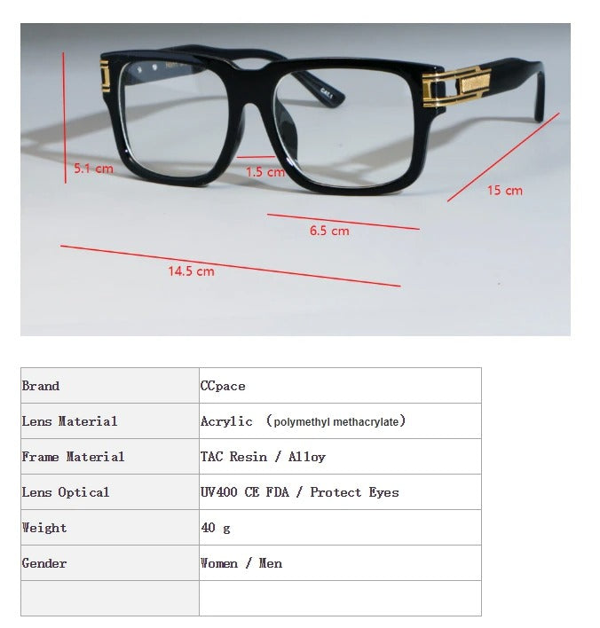 Buy New Vintage Thick Square Sunglasses Men Women- SunglassesMart