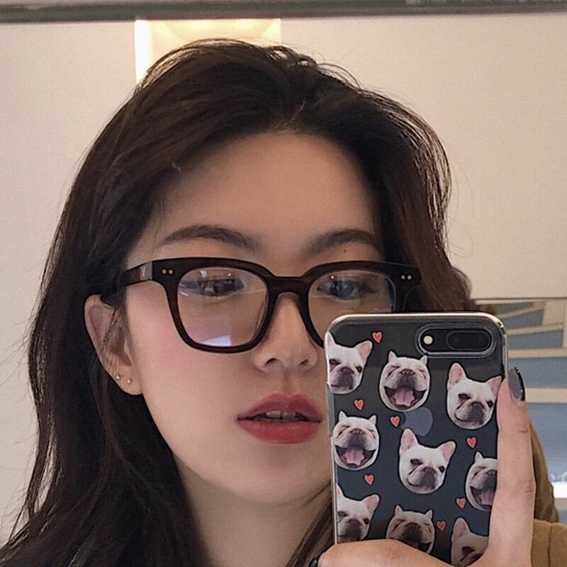 Buy New Fashion Korean Rectangle Sunglasses For Women Men - SunglassesMart