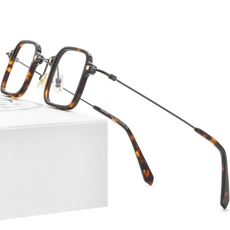Buy New Mini Square Shape Design Spectacle Frame Precription Lens- SunglassesMart