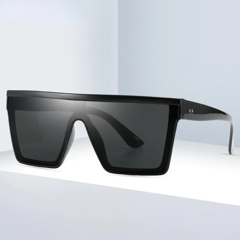 Buy New Rivet Flat Top Oversized Sunglasses-SM