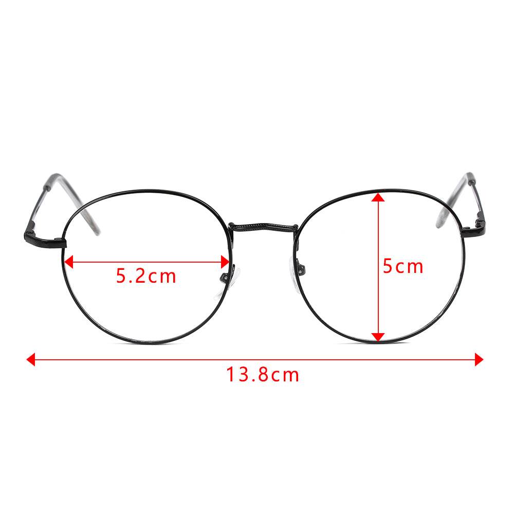 New Fashion Round Metal Eyeglasses - SunglassesMart