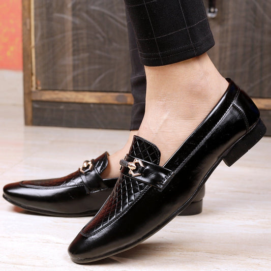 New Luxury Edition Black Loafer For Men Party And Casual Wear -Sunglassesmart
