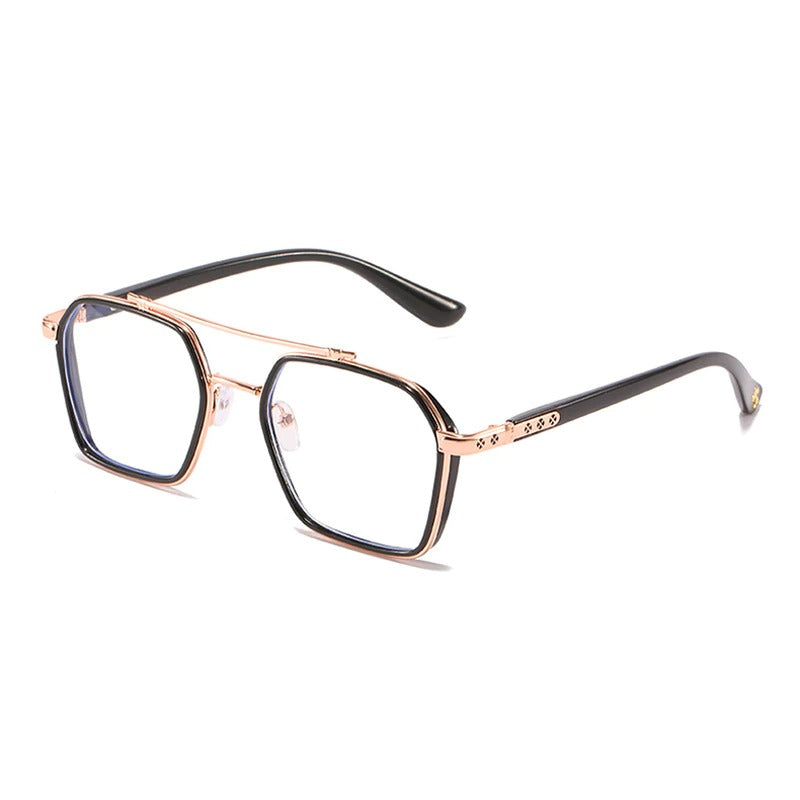Buy New Designer Anti Blue Oversize Square Optical Eyeglasses For Men-SunglassesMart