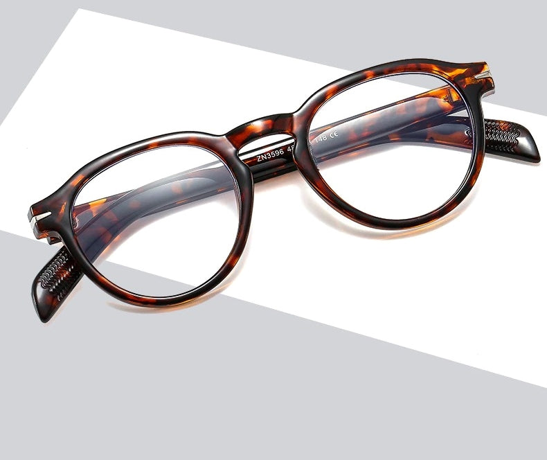 Buy Designer Round Anti-Blue Eye Glasses For Men-SunglassesMart