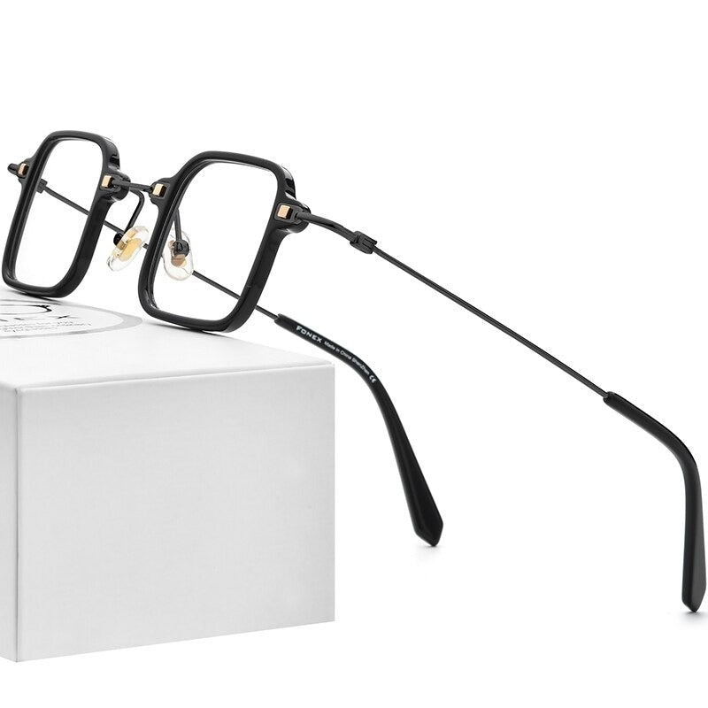 Buy New Mini Square Shape Design Spectacle Frame Precription Lens- SunglassesMart