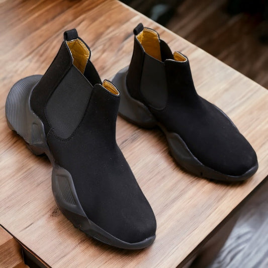 Newest Casual Suede Chelsea Boots
