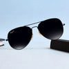 Andrew Pilot Black Sunglasses - SunglassesMart