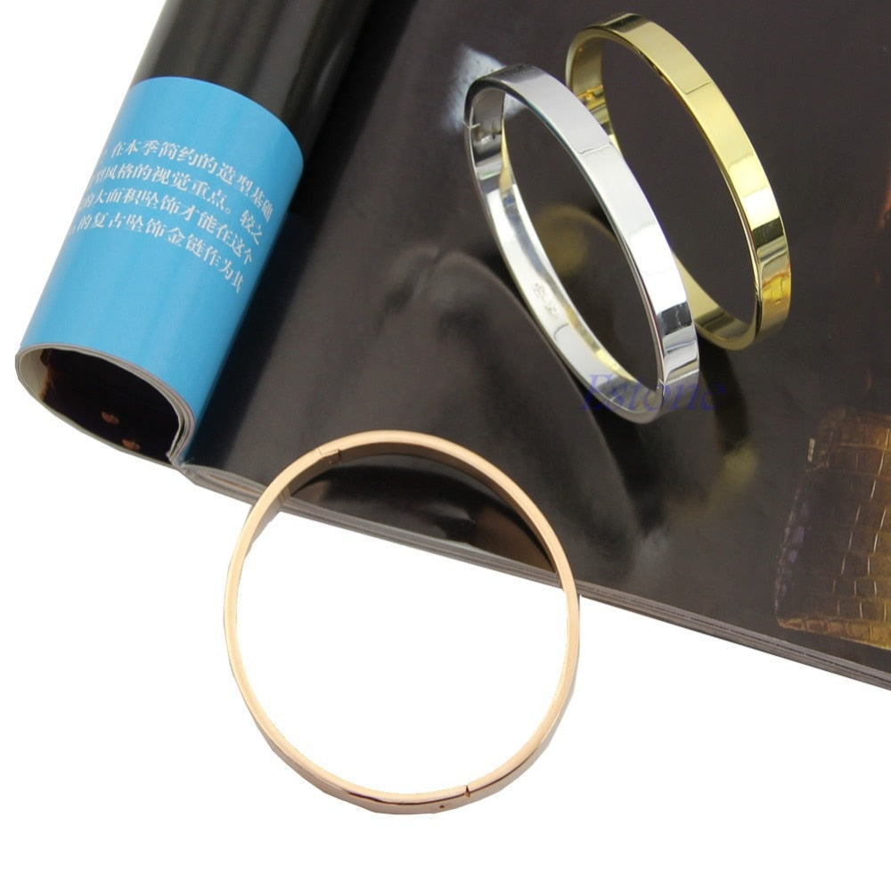 Eternal Love Stainless Steel Cuff