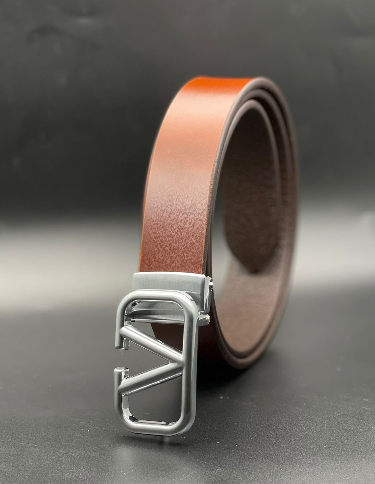 Buy Stylish V Buckle Genuine Leather Belt For Men-Jackmarc.com