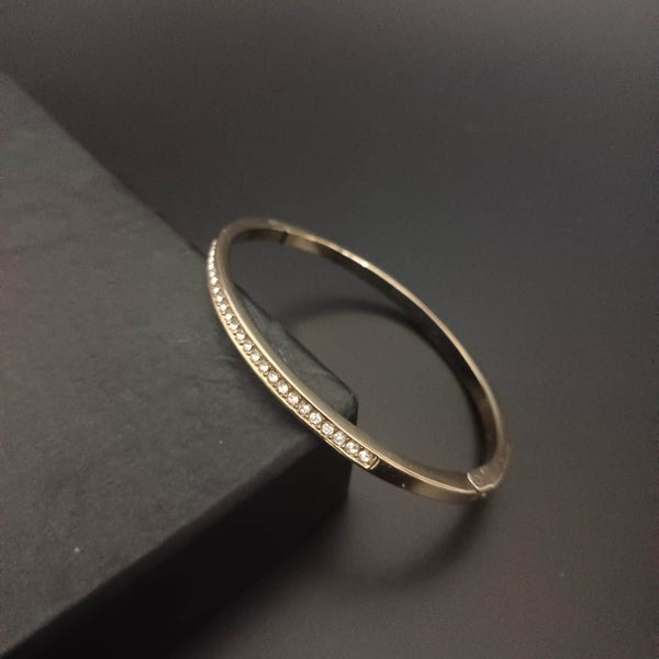 New Diamond Gold Bangle Design Kada Bracelet For Women - SunglassesMart
