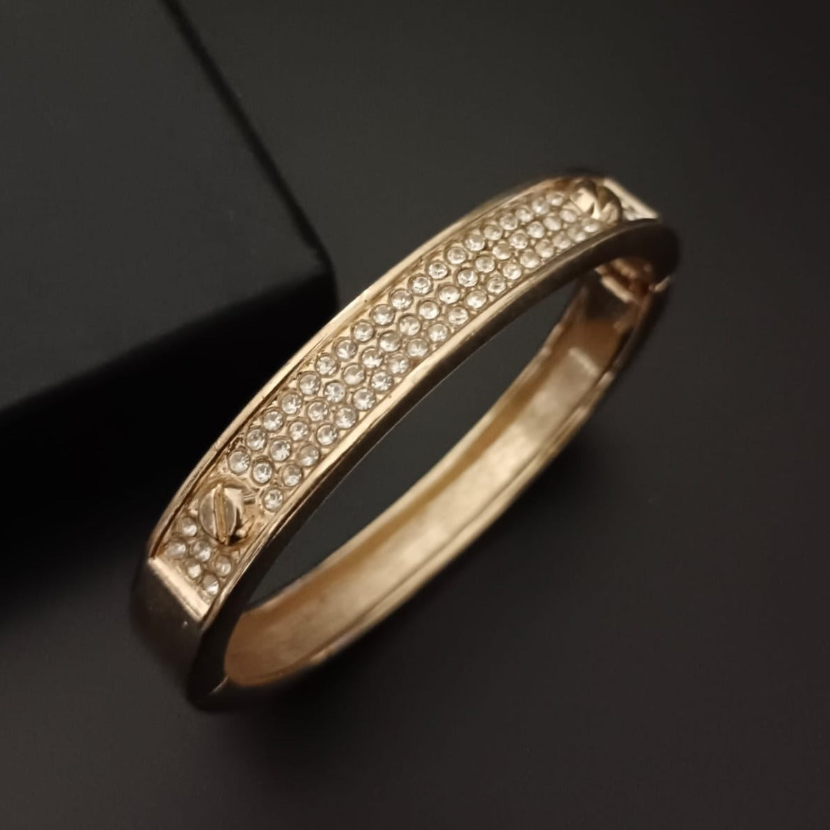 New Diamond Design Golden Bracelet For Women