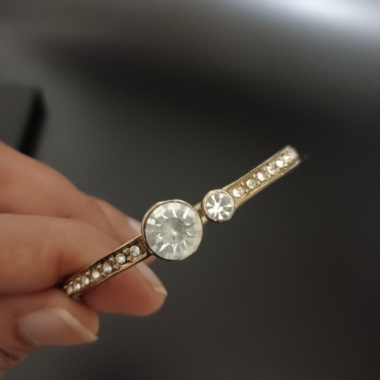 New Golden Diamond Kada Bracelet For Women and Girl