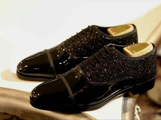 New Shimmer Shiny Stylish Party Wear Premium Quality Formal Shoes For Men-Sunglassesmart