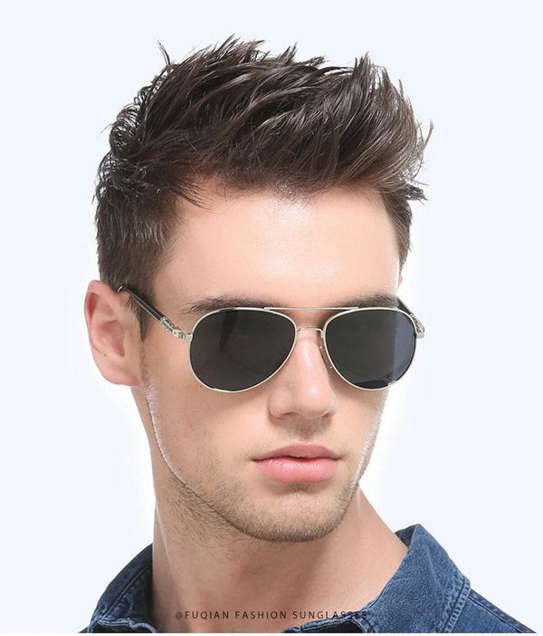 Aviation Oversized Polarized Sunglasses - SunglassesMart