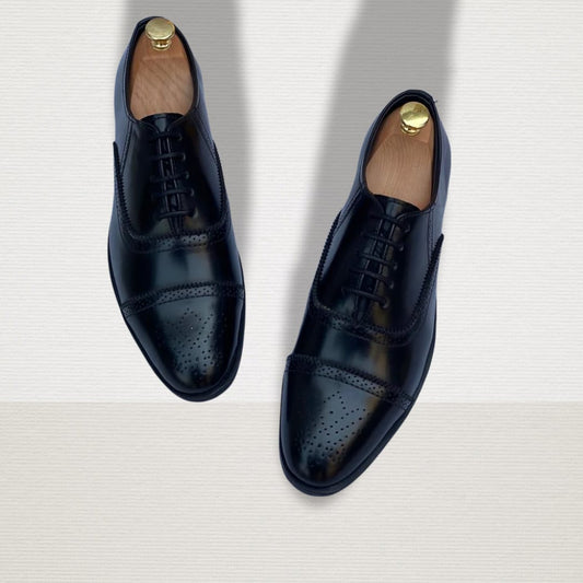 Formal Brogue Black Shoes