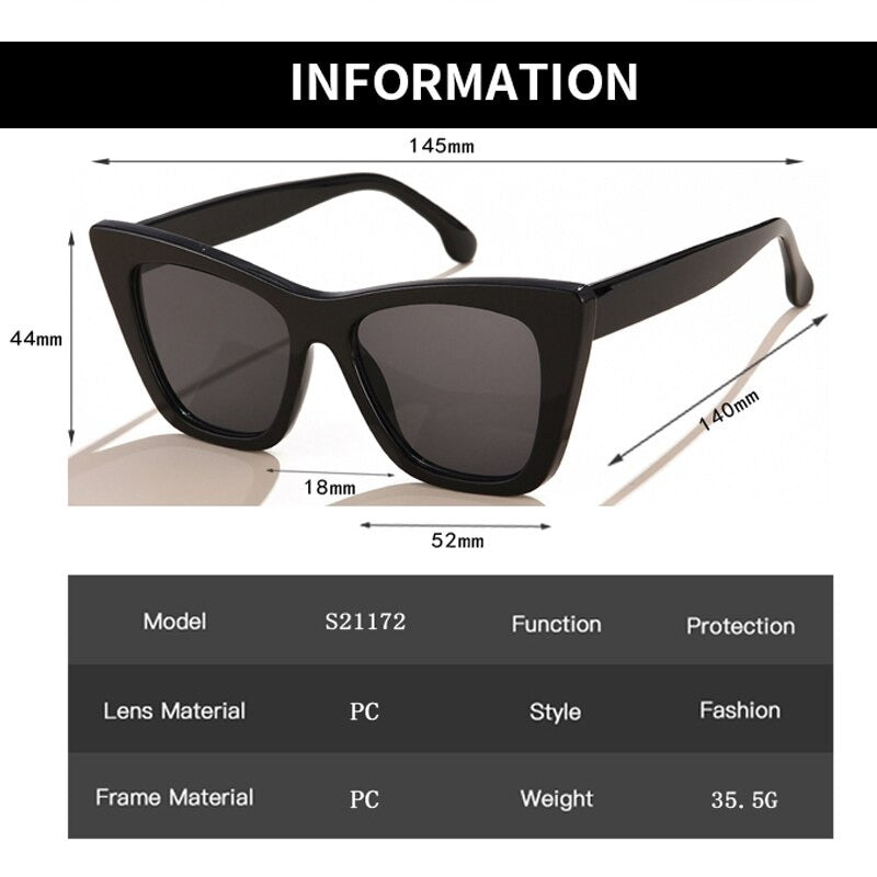 Buy Designer Over Size Cat Eye Sunglasses For Women-SunglassesMart