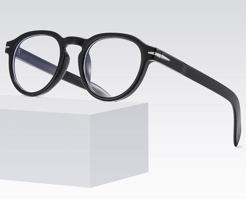 Buy Designer Round Anti-Blue Eye Glasses For Men-SunglassesMart