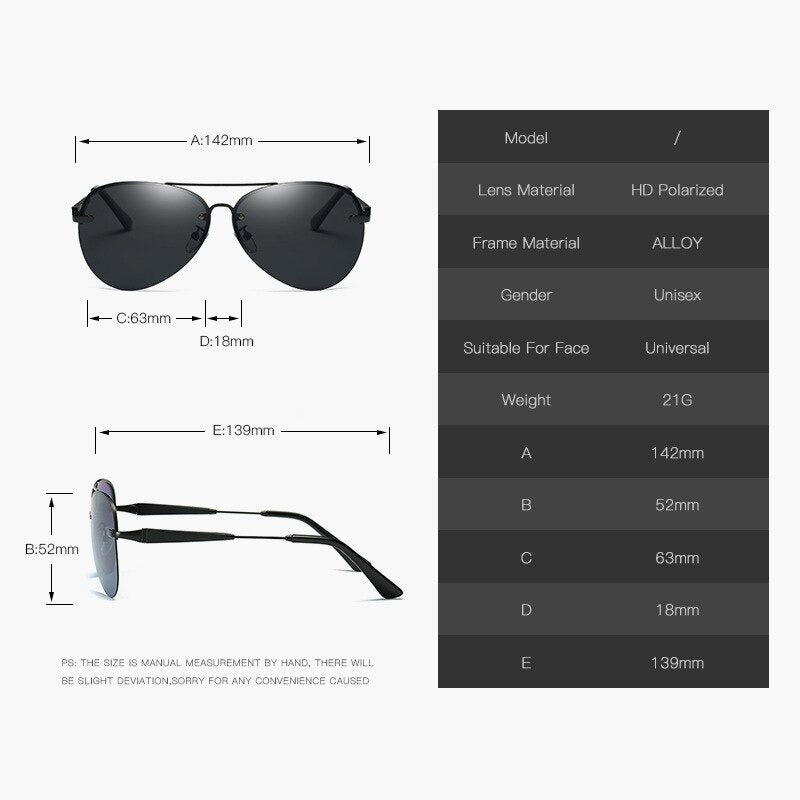 Buy New Fashion Metal Rimless Pilot Sunglasses For Men -SunglassesMart