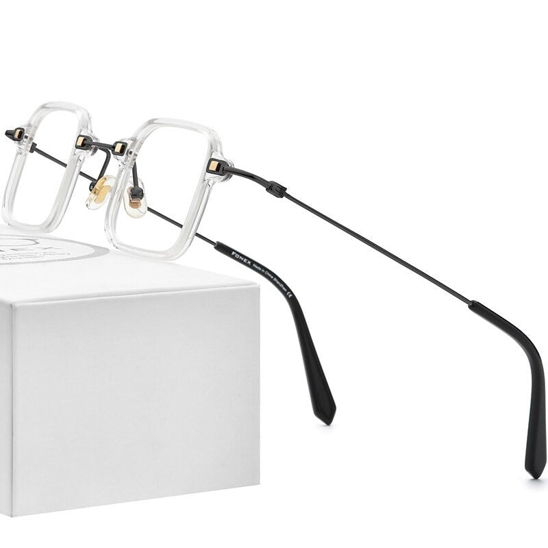 Buy New Mini Square Shape Design Spectacle Frame Precription Lens- SunglassesMart