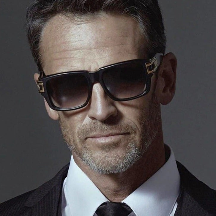 Buy New Vintage Thick Square Sunglasses Men Women- SunglassesMart