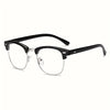 Vintage Y2K Glasses – Unisex Minimalist Clear Eyewear
