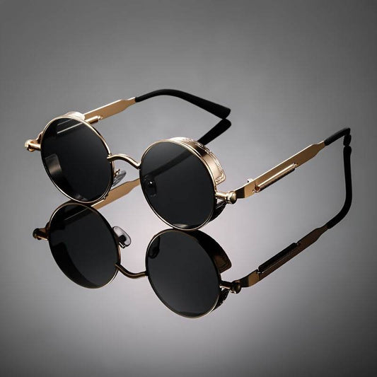 Vintage Steampunk Round Glasses - SunglassesMart