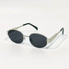 Stylish Oval Metal Frame Anti-reflective Eyeglasses - SunglassesMart