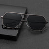 Classic Trendy Punk Polygonal Gray Glasses - SunglassesMart