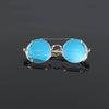 Men's Steampunk Metal Round Frame Fashion Glasses - SunglassesMart