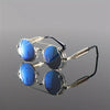 Men's Steampunk Metal Round Frame Fashion Glasses - SunglassesMart