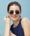 Gianna White Tiger Black - SunglassesMart
